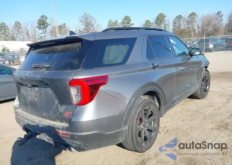 2022 Ford Explorer St из США, поврежденный, VIN 1FM5K8GC3NGC51278